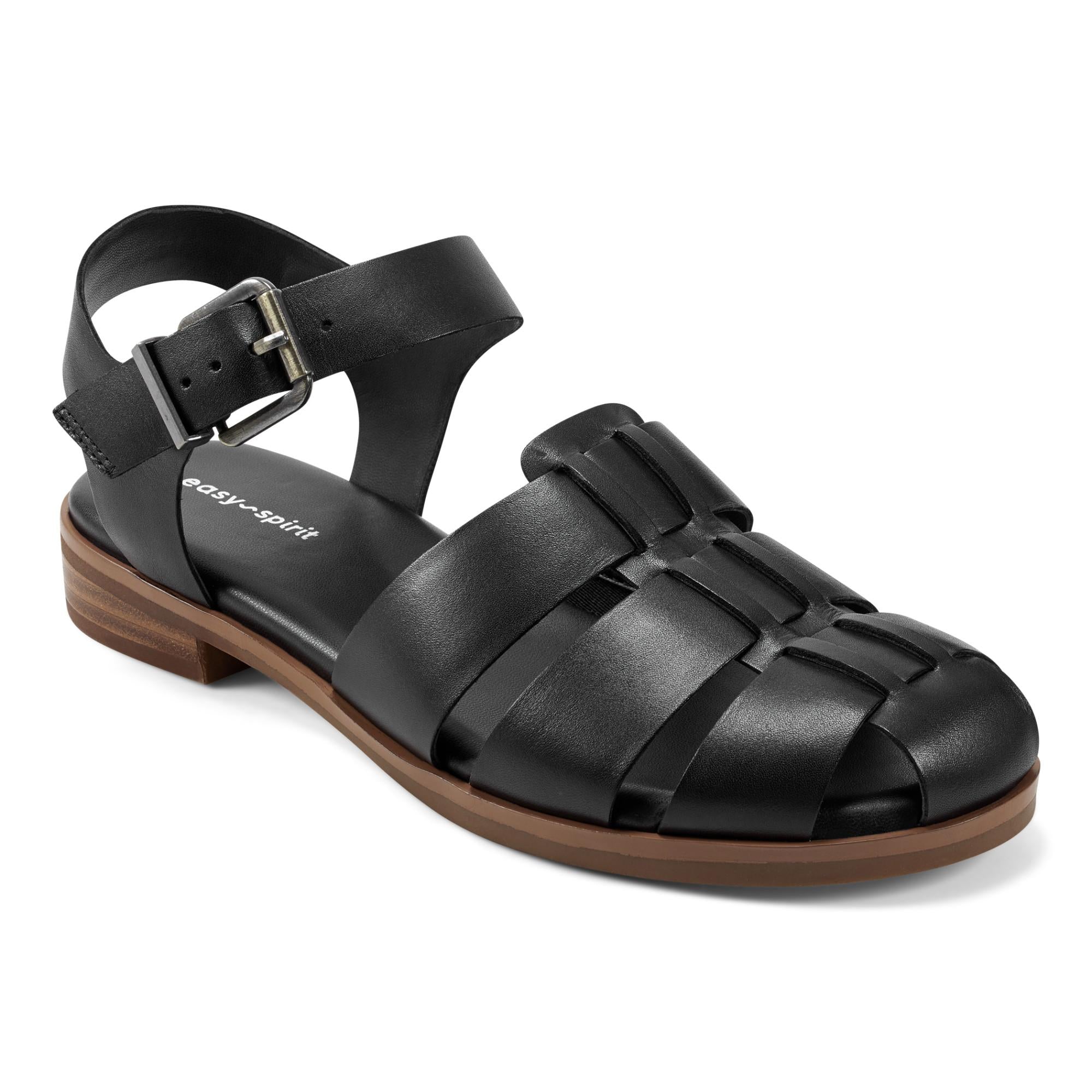 Easy Spirit Women's Gretty Black M Slip-On Loafers - Comfortable Casual Shoes for Women - Perfect for Work, Travel & Everyday Wear