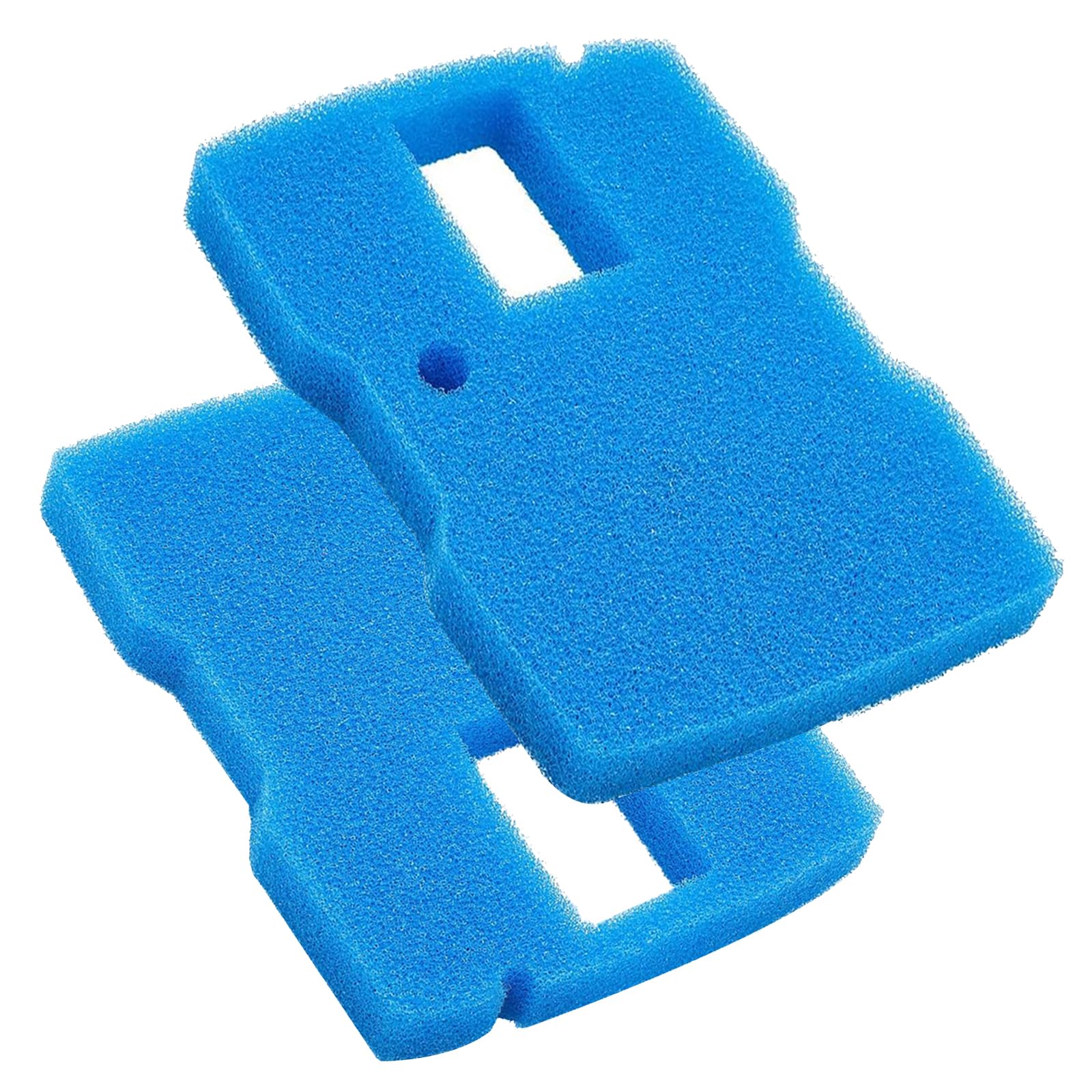 Replacement Filter Media Pad for Sponge Filter - 660 GPH Fountain Pump & UV Sterilizer Compatible with CUF-6000 All-in-One Pond Filter System (2 Pack) - Perfect for Koi Ponds, Water Gardens & Outdoor Fountains