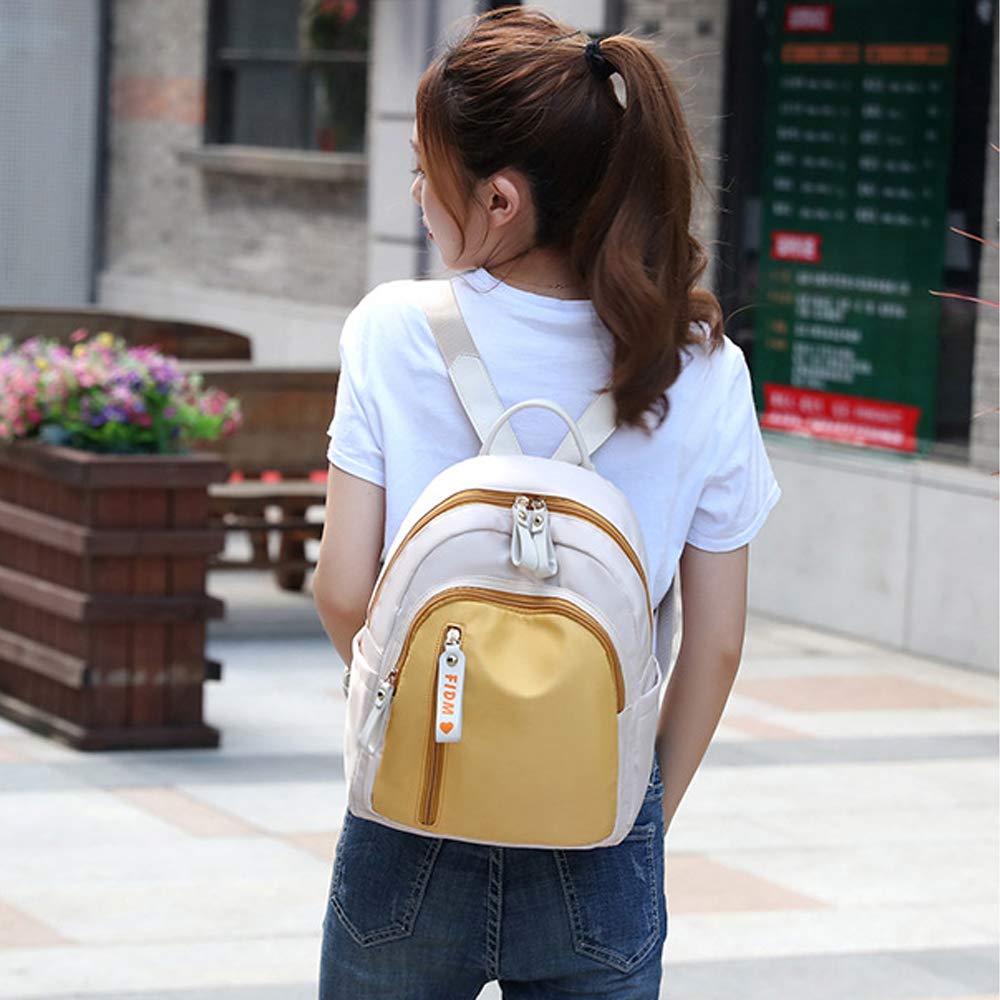 Zhongningyifeng Women's Small Nylon Backpack - Lightweight Mini Travel Purse & Shoulder Bag for Ladies | Perfect for Daily Commute, Weekend Getaways & College Campus Use