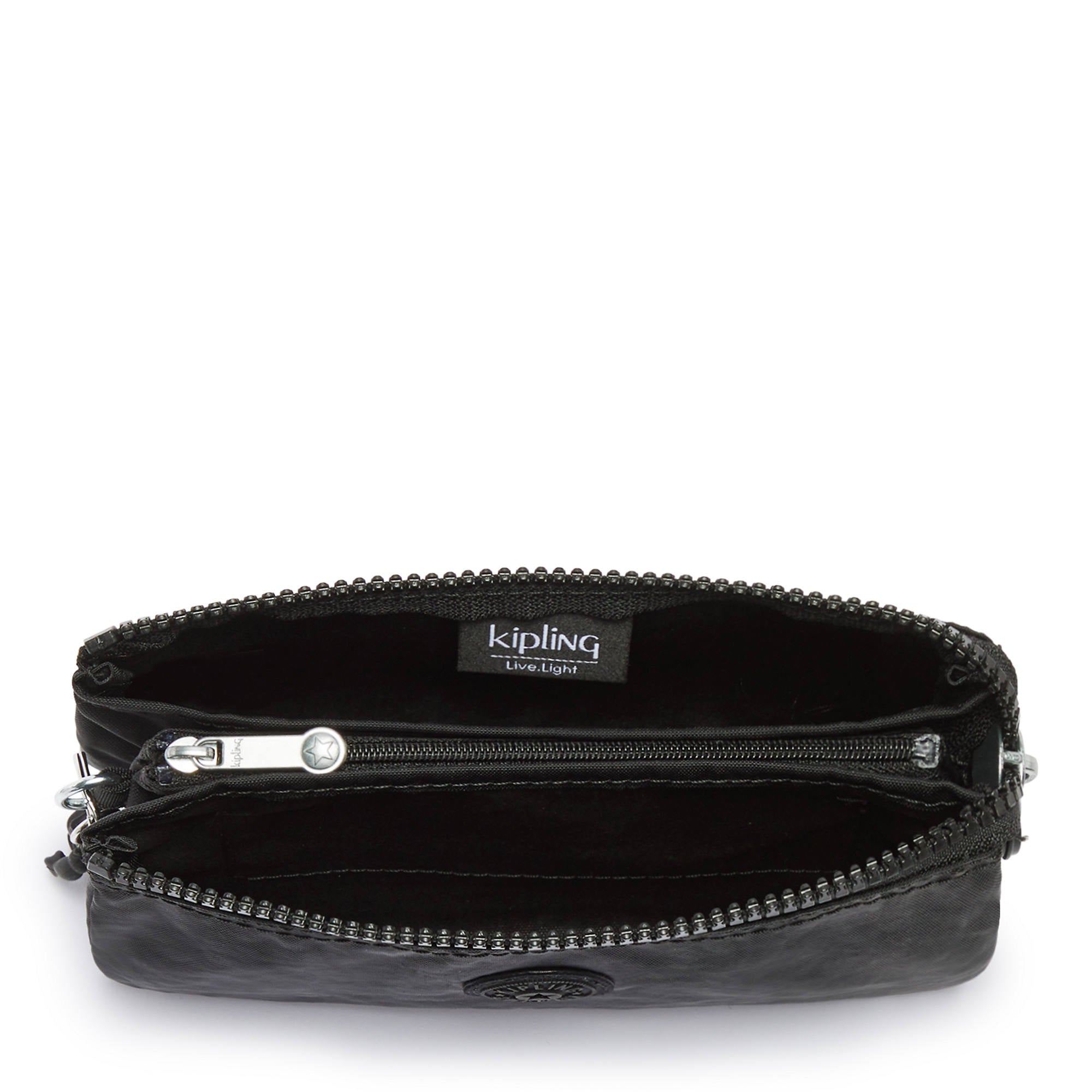 Kipling Creativity Large Pouch - Stylish Black Crossbody Bag for Women | Perfect for Travel, Work & Everyday Use