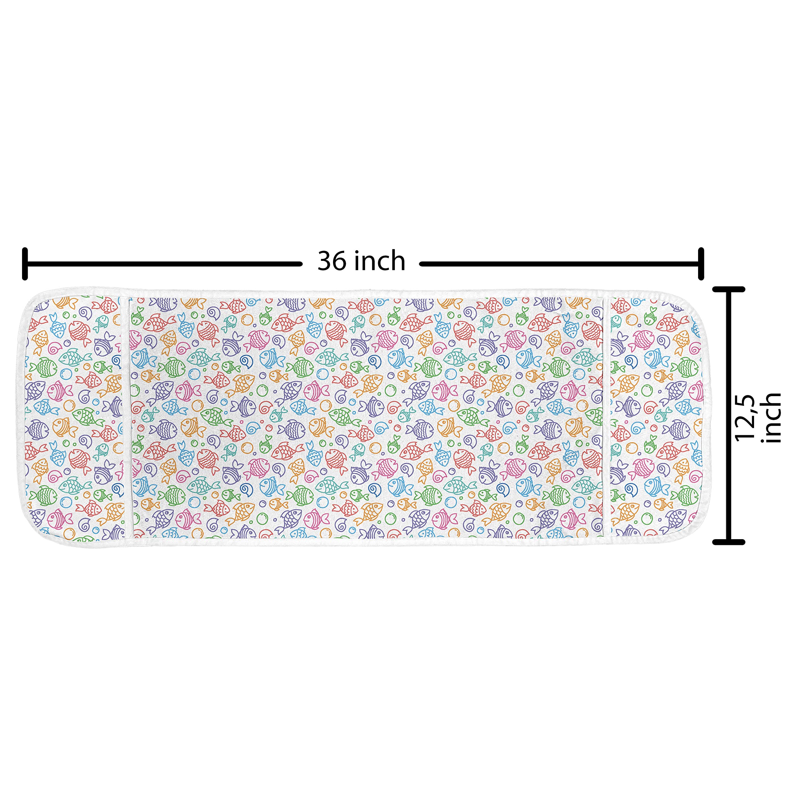 Ambesonne Waterproof Microwave Cover with Pockets - 36
