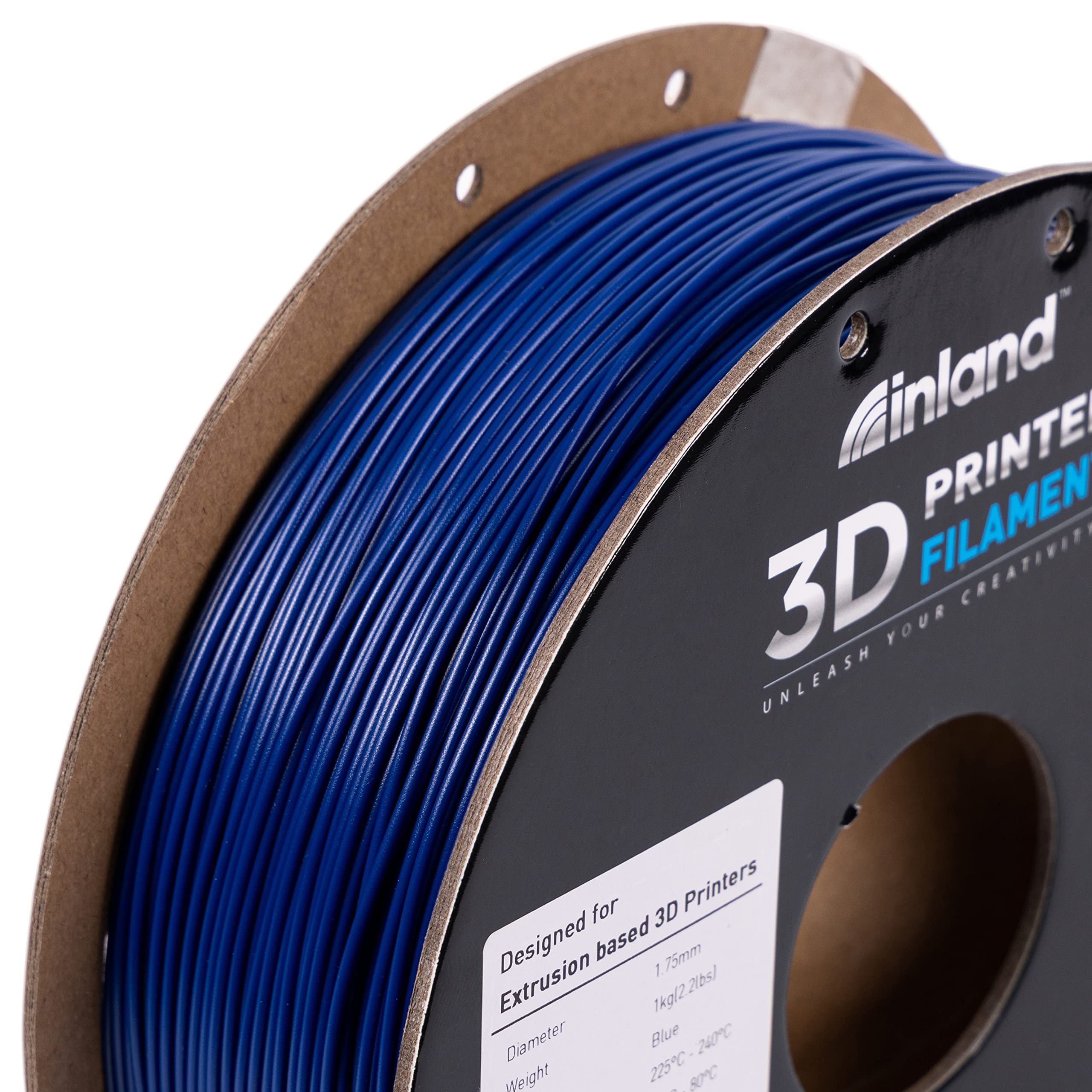 Premium Blue PETG Filament 1.75mm for 3D Printing - 1KG Spool with High Precision (±0.03mm) - Ideal for Functional Prototypes, DIY Projects & Cosplay Props