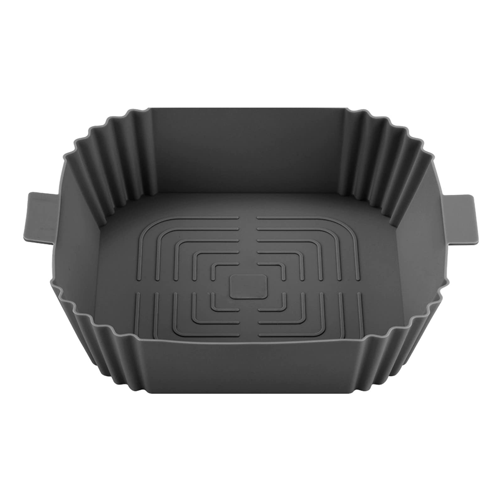 Non-Stick Silicone Air Fryer Basket Liners - 7.5 Inch Round Reusable Pot for Easy Cooking & Cleaning - Perfect Replacement for Parchment Paper - Ideal for Roasting, Baking & Frying Chicken Wings, Vegetables & More