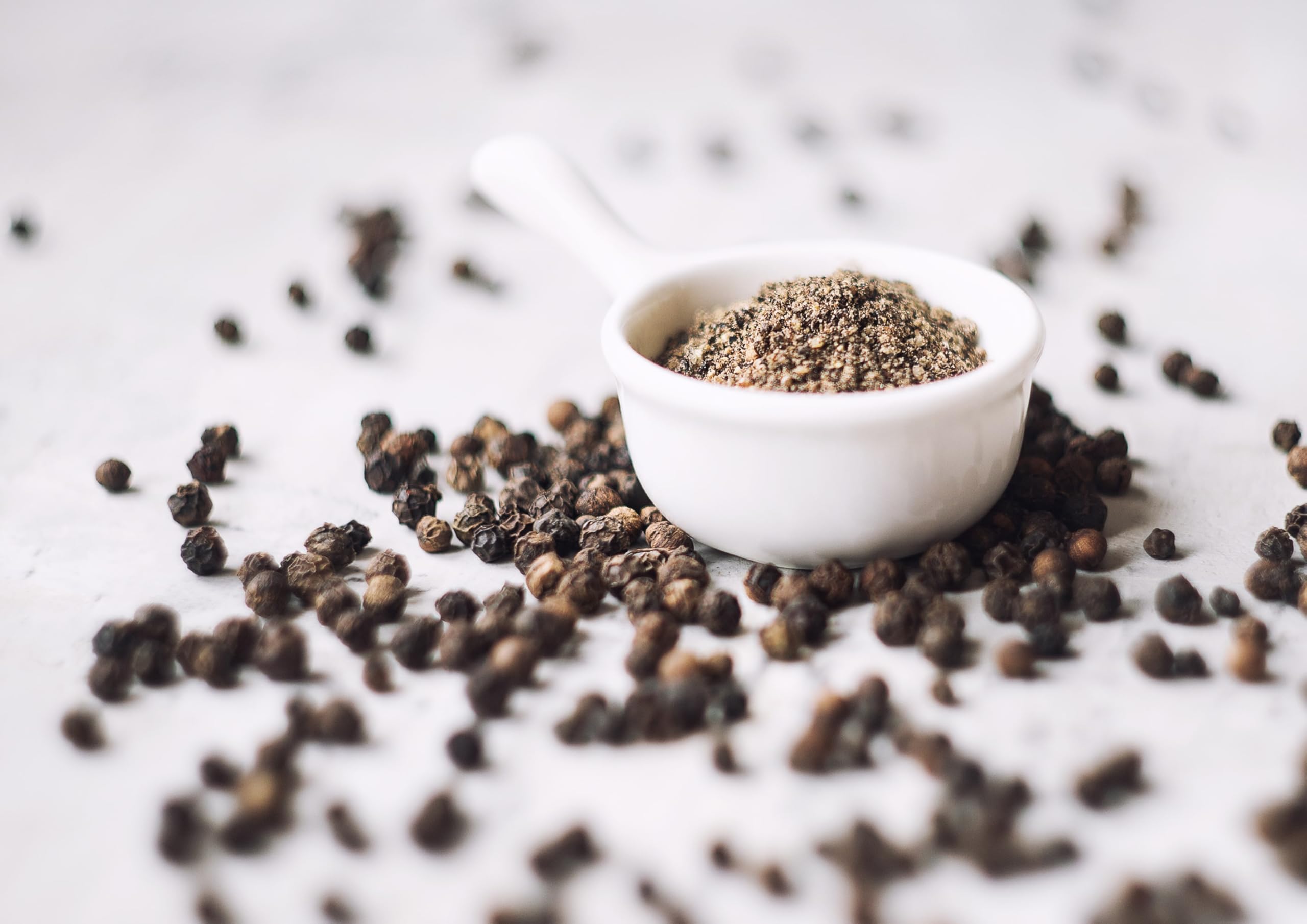 Organic Black Peppercorns Whole - 7 lb Bulk, Non-GMO, Kosher, Vegan | Premium Dried Peppercorns for Grinder Refill | Perfect for Cooking, Seasoning, BBQ & Spicing Dishes