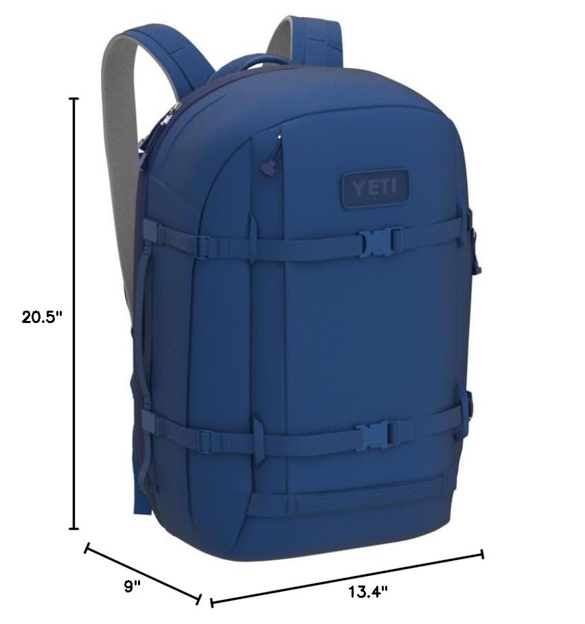 YETI Crossroads Backpack - Durable Water-Resistant Hiking & Travel Backpack for Men & Women - Perfect for Outdoor Adventures, Commuting & Daily Use