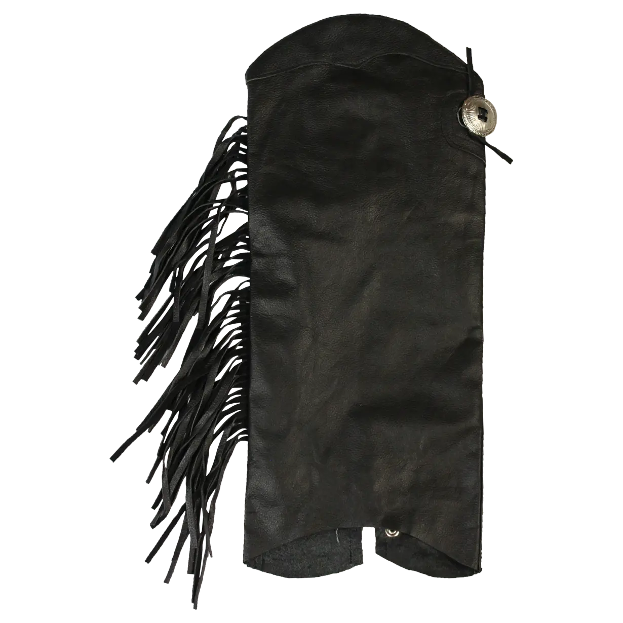 Open Road Women's Side Fringe Leather Half Chaps - Equestrian Riding Boots for Horseback Riding & Western Fashion