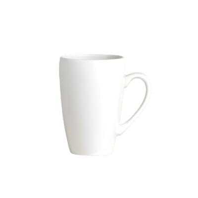 Steelite Simplicity 10 Oz Quench Mug - Durable White Coffee Cup for Home, Office & Camping - Perfect for Hot & Cold Beverages