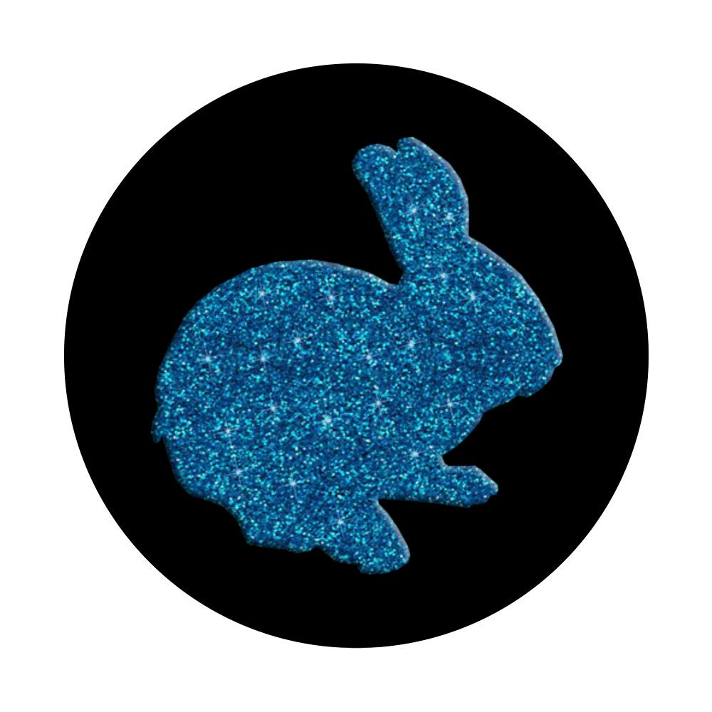 Adorable Blue Bunny Rabbit PopSockets - Expandable Phone Grip & Stand for iPhone, Samsung & Tablets | Perfect for Work, Travel & Selfies