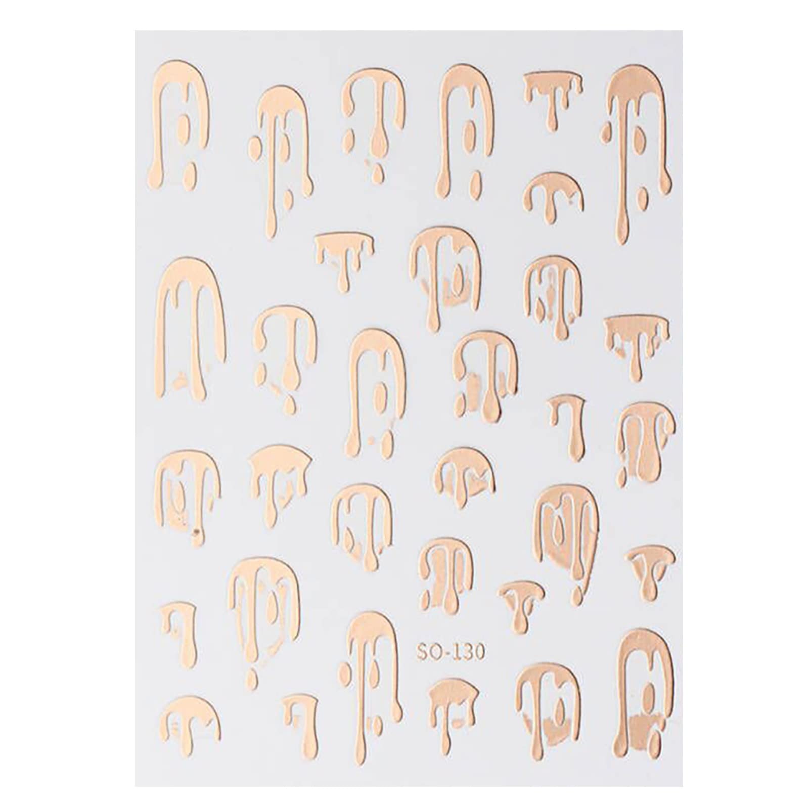 Halloween Nail Stickers for Women - 50PCS Self-Adhesive Nail Art Decals with Various Patterns, French Manicure Tips & Toe Nail Decorations | Perfect for Halloween Parties, Costume Events & DIY Nail Designs