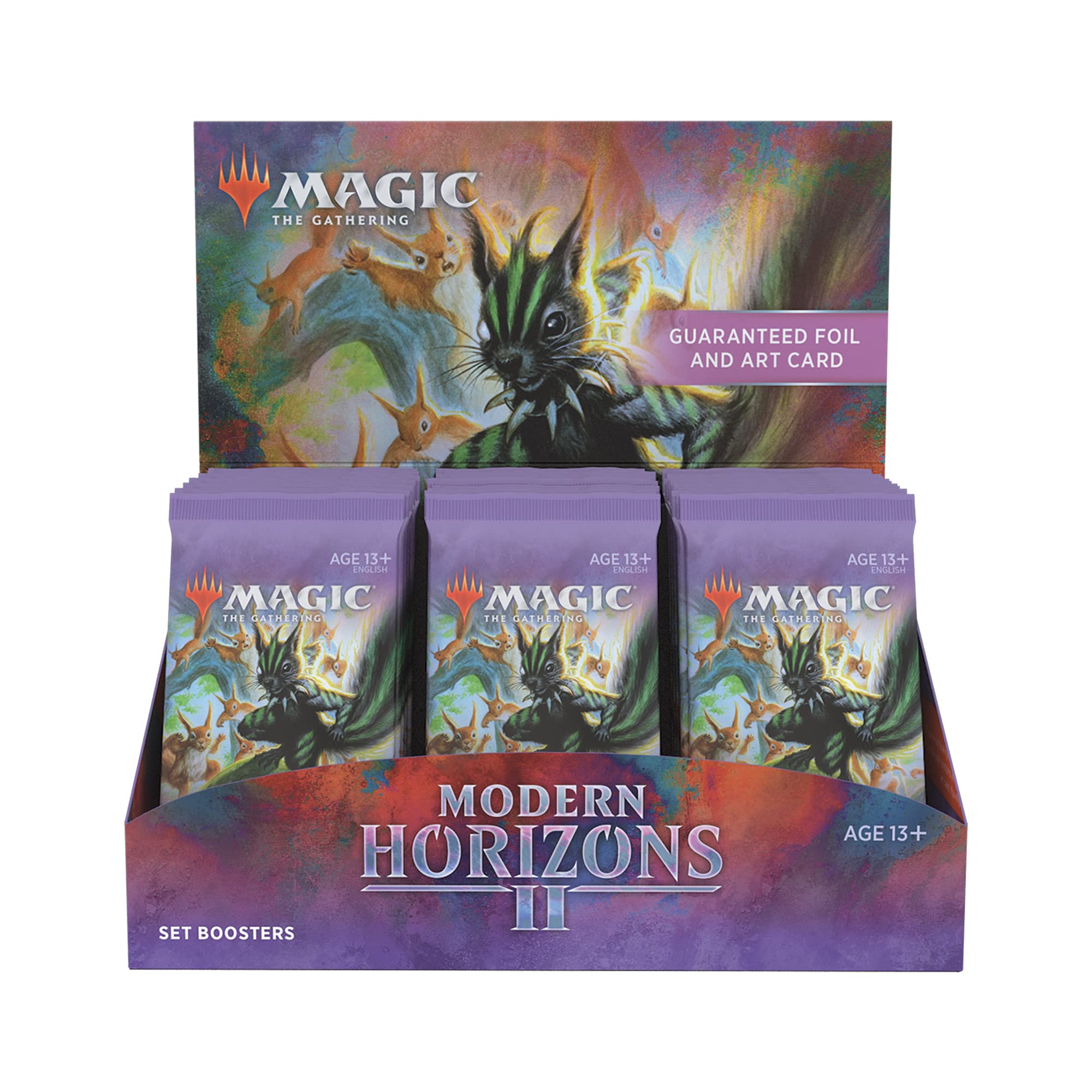 Magic: The Gathering Modern Horizons 2 Set Booster Box - 30 Packs (360 Cards) | MTG Collector's Edition, Trading Card Game for Players & Collectors | Perfect for Tournaments, Game Nights & Investment