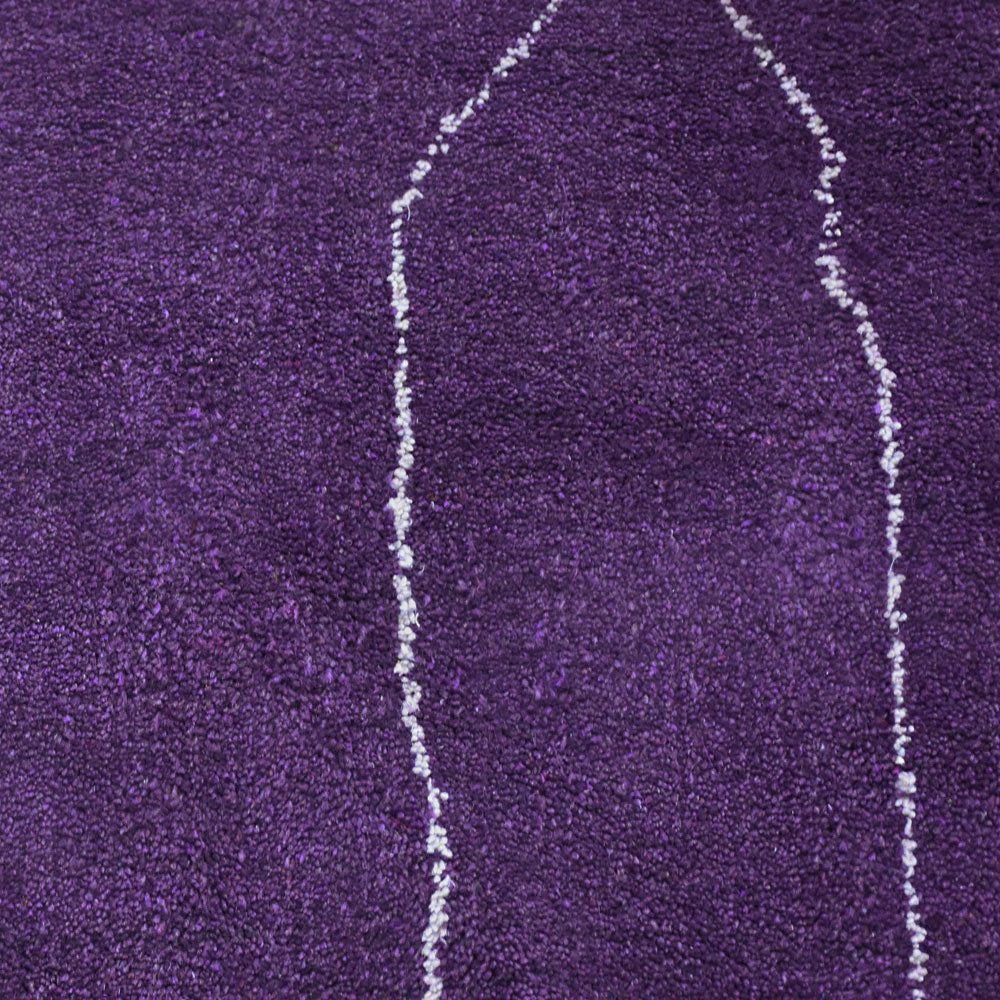 Handmade Euphoria Hand Knotted Rug - Premium Bohemian Style Area Rug for Living Room, Bedroom, Dining Room - Soft & Durable Home Decor