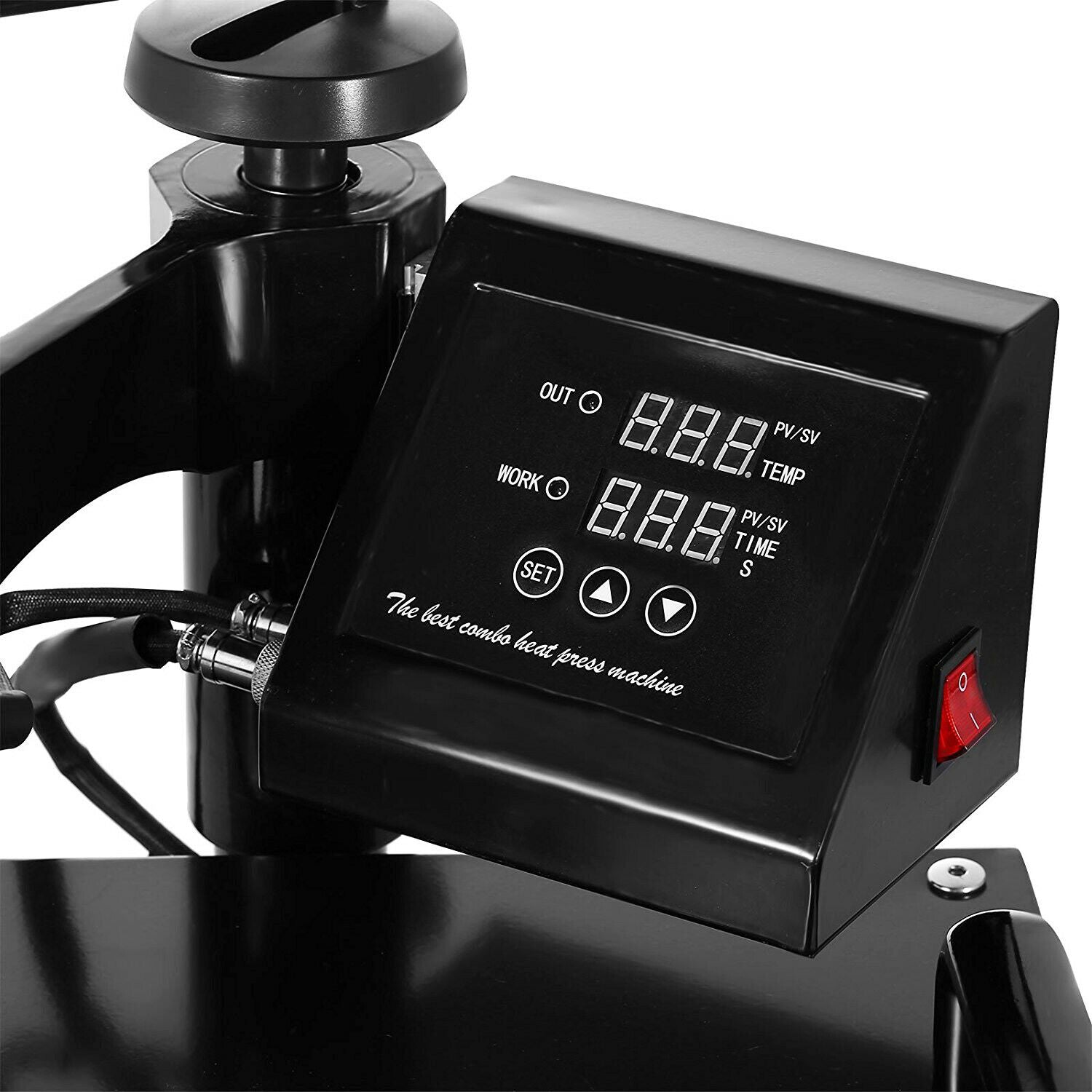 8-in-1 Digital Heat Press Machine 15x15 for T-Shirt, Mug, Hat Sublimation Transfer - Perfect for DIY Crafts, Custom Apparel & Small Business Printing