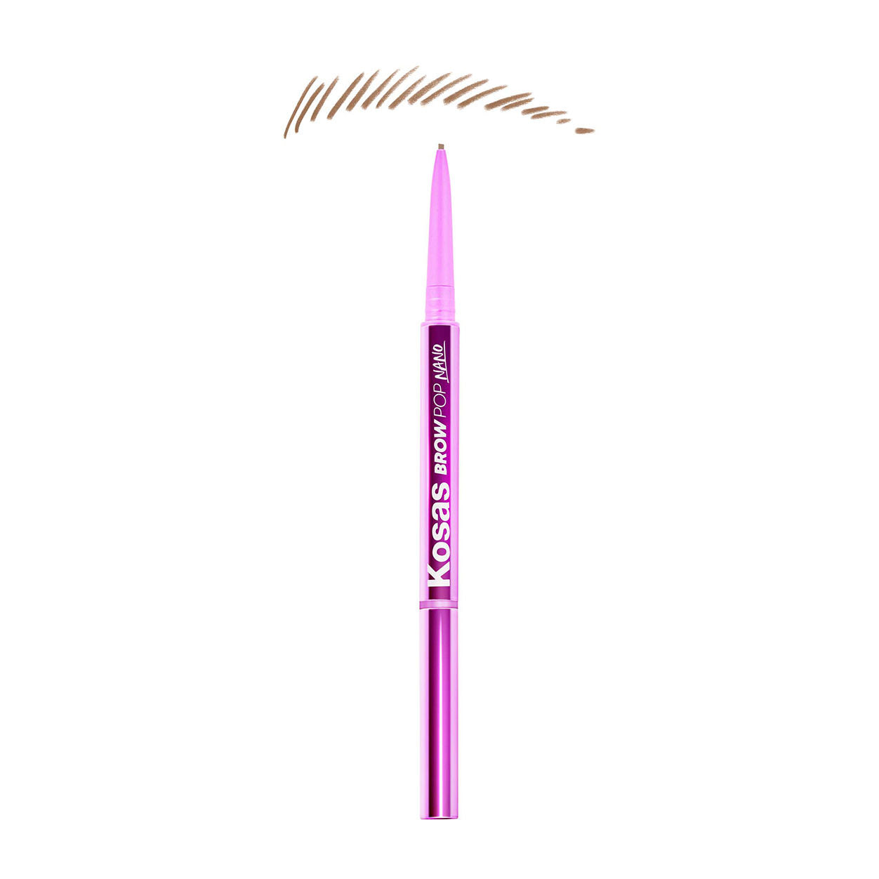 Brow Pop Nano Ultra Fine Detailing Pencil - Waterproof Eyebrow Pencil for Natural Brows - Perfect for Daily Makeup & Professional Use