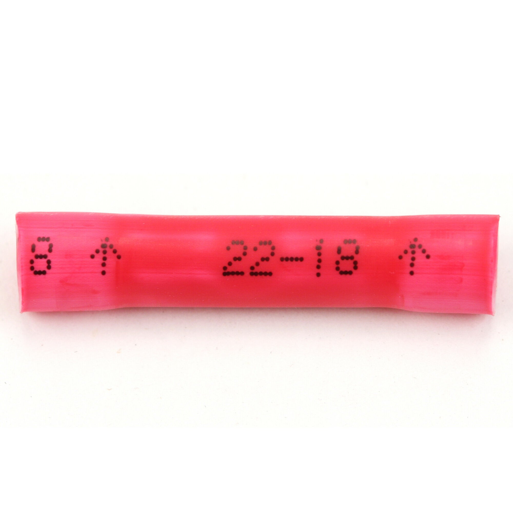 3M 94785 Vinyl Insulated Butt Connectors - 22-18 AWG, 61 Pack - Electrical Wire Terminals for Automotive, Marine & DIY Projects