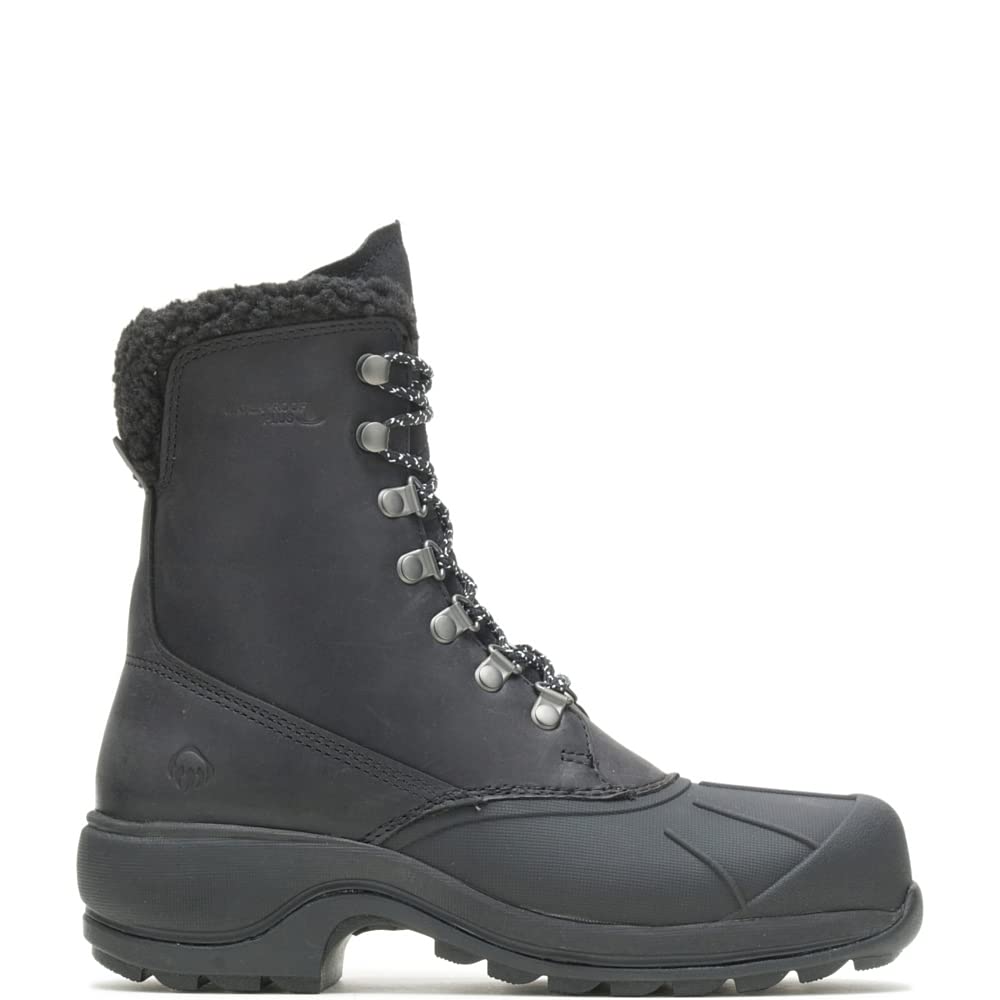 Wolverine Women's Frost Tall Snow Boot - Waterproof Winter Boots for Women, Insulated Cold Weather Boots with Traction - Perfect for Snowy Days, Hiking & Outdoor Activities