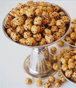 Organic Roasted Chickpeas Snack - Gluten-Free, Vegan, High Protein (500g) - Perfect for Healthy Snacking, Weight Loss & On-the-Go Nutrition