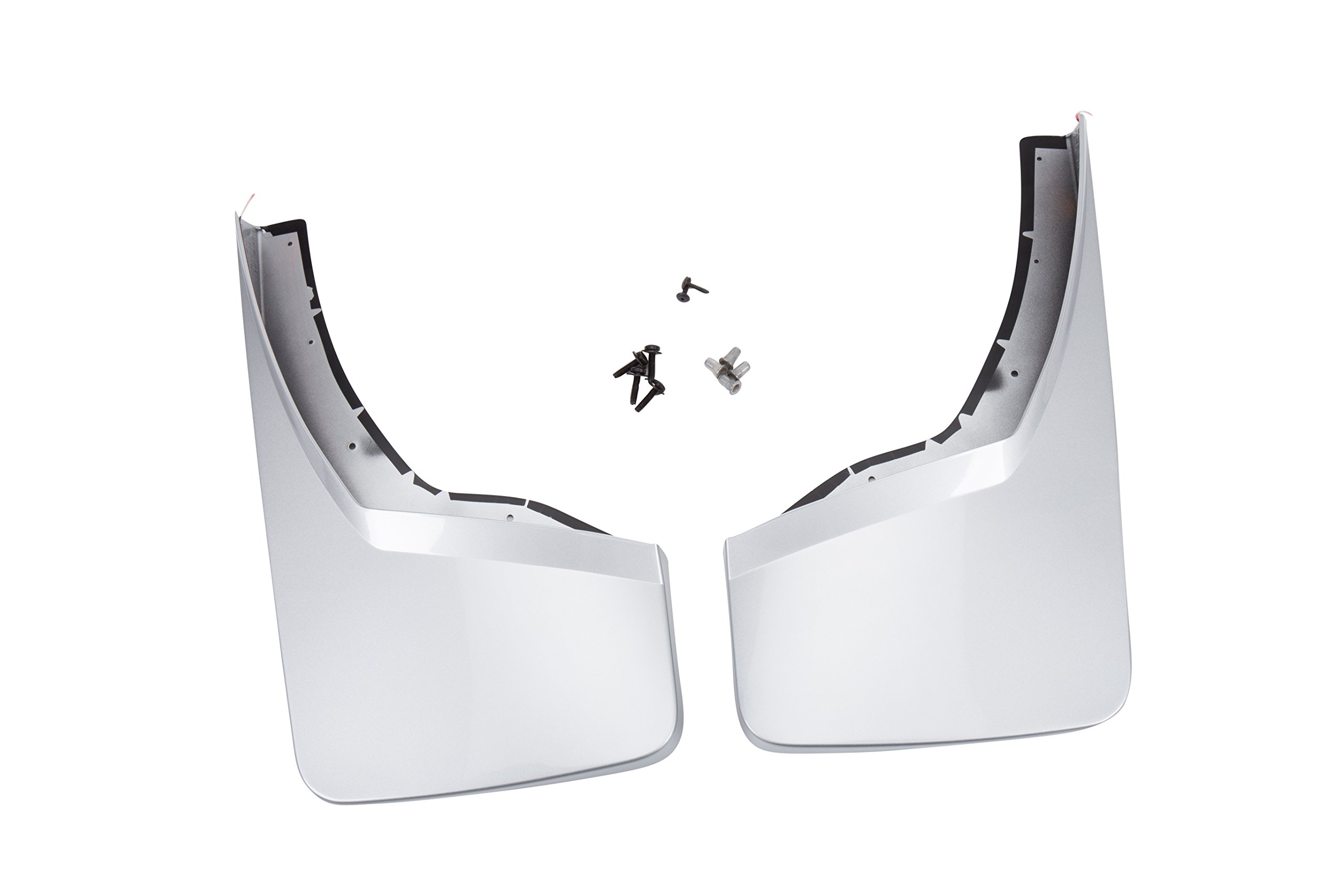 ACDelco GM Accessories 22902399 Front Molded Splash Guards - Quicksilver Metallic - Perfect for GM Trucks & SUVs - Protect Against Road Debris & Mud
