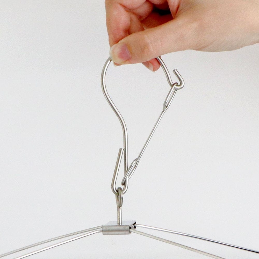 Premium 304 Stainless Steel Sock Hanger with 18 Pegs - Durable Laundry Organizer for Socks, Underwear & Delicates - Perfect for Closet Organization, Laundry Room & Small Space Storage