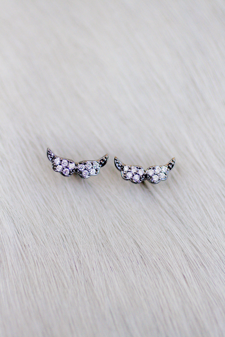 Angel Wing Stud Earrings for Women - Sterling Silver Hypoallergenic Pierced Earrings - Perfect for Everyday Wear, Gift Giving & Special Occasions