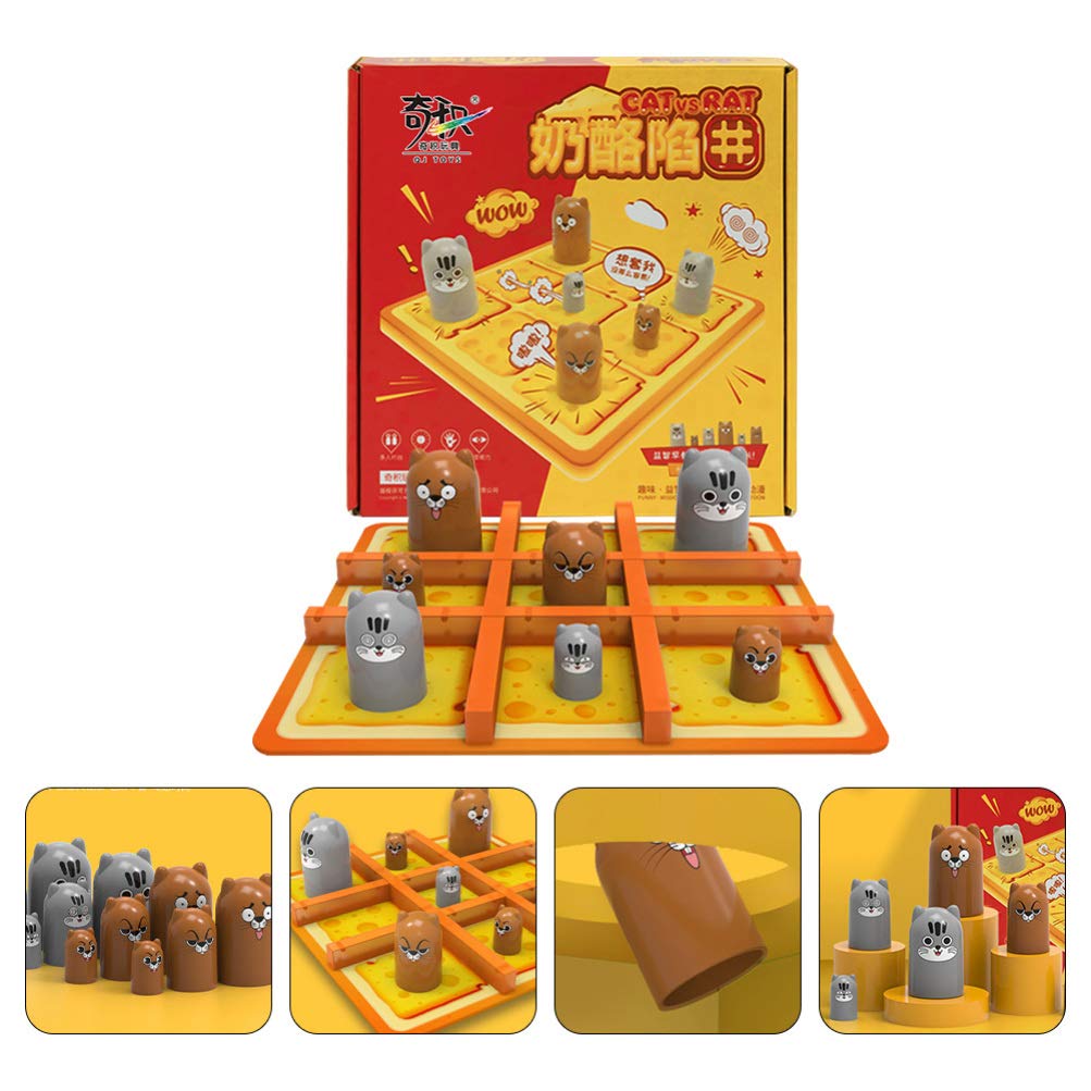 TOYANDONA Gobblers Strategy Board Game - Stacking Cups Chess Set, Brain Teaser & Educational Family Toy for Kids & Adults | Perfect for Parent-Child Bonding, Game Nights & Party Entertainment