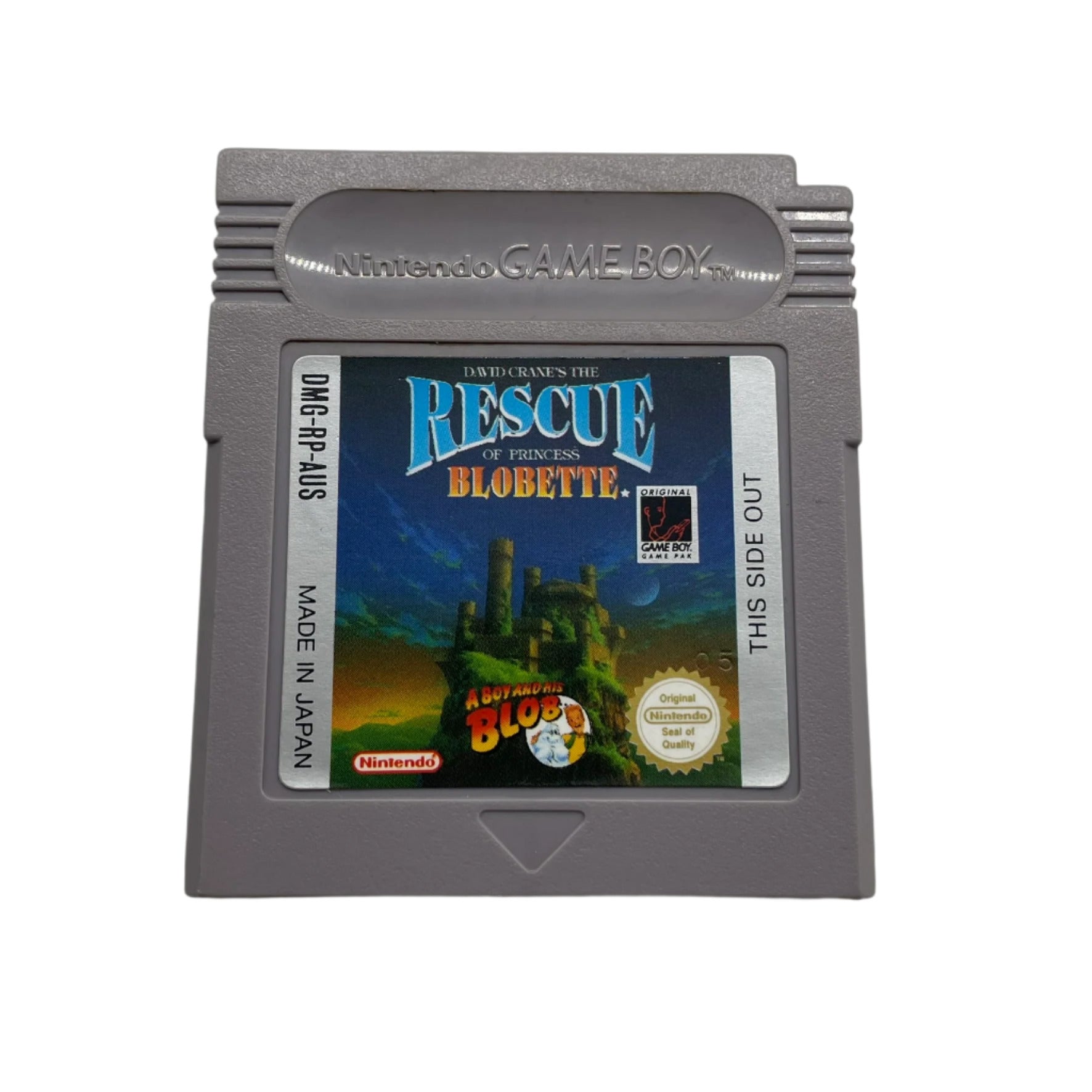 David Crane's The Rescue of Princess Blobette - Nintendo Game Boy Game Cartridge (PAL Version) - Classic Retro Gaming for Collectors & Nostalgic Players - Perfect for Game Boy Enthusiasts & Vintage Gaming Sessions