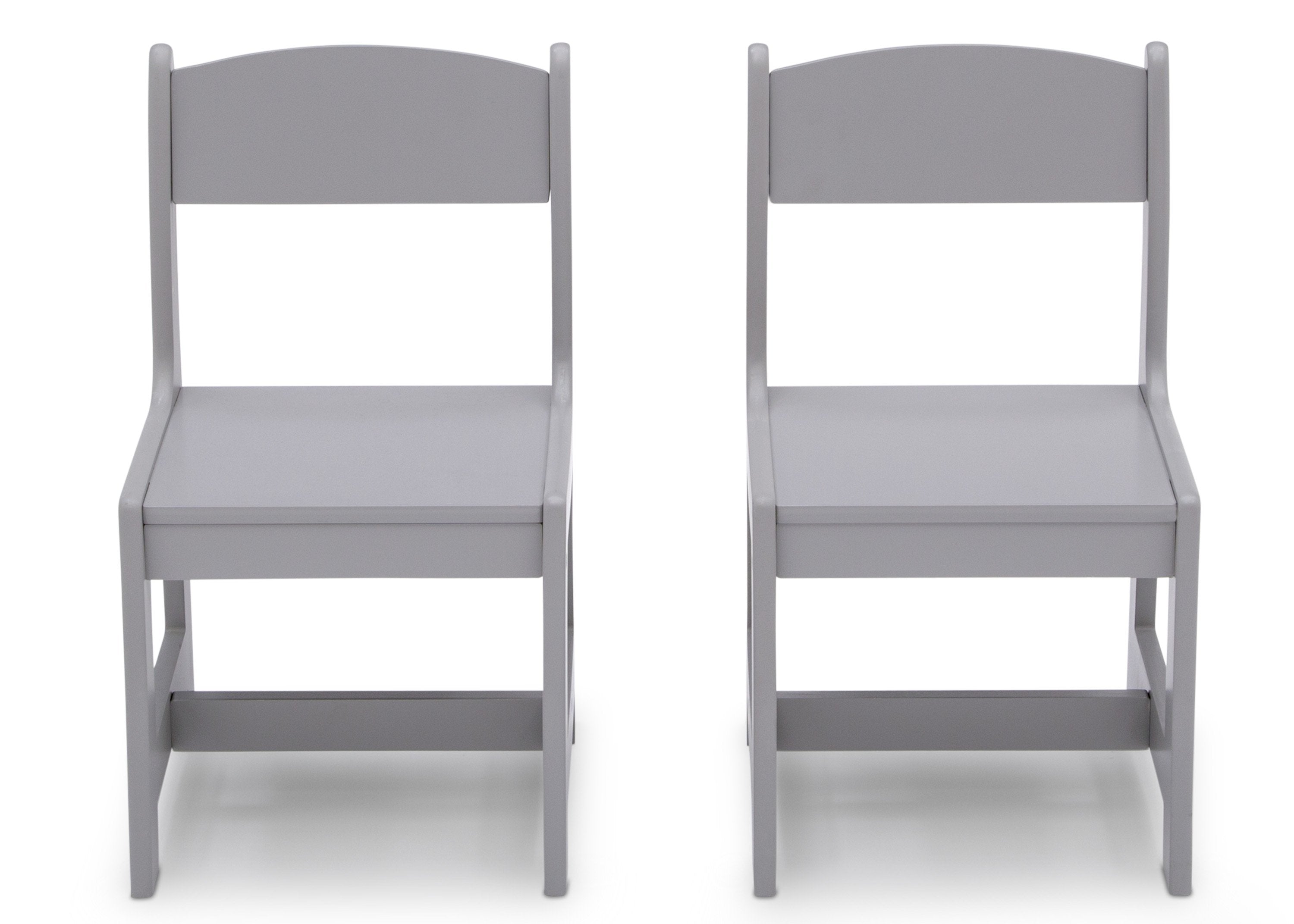 MySize Wooden Kids Chairs for Playroom - Set of 2 Children's Chairs for Reading, Drawing & Playtime - Perfect for Toddler Classroom, Daycare or Home Play Area