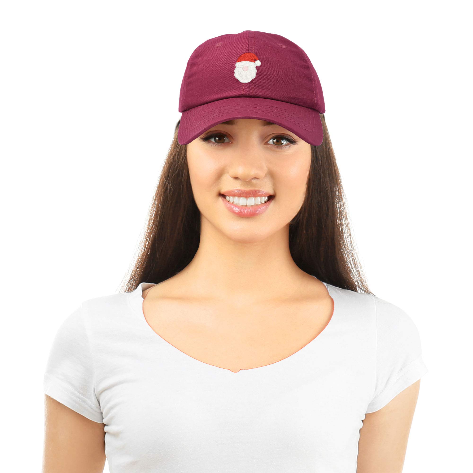 DALIX Urban Santa Hat for Men & Women - Adjustable Christmas Baseball Cap for Holiday Parties & Festive Outfits