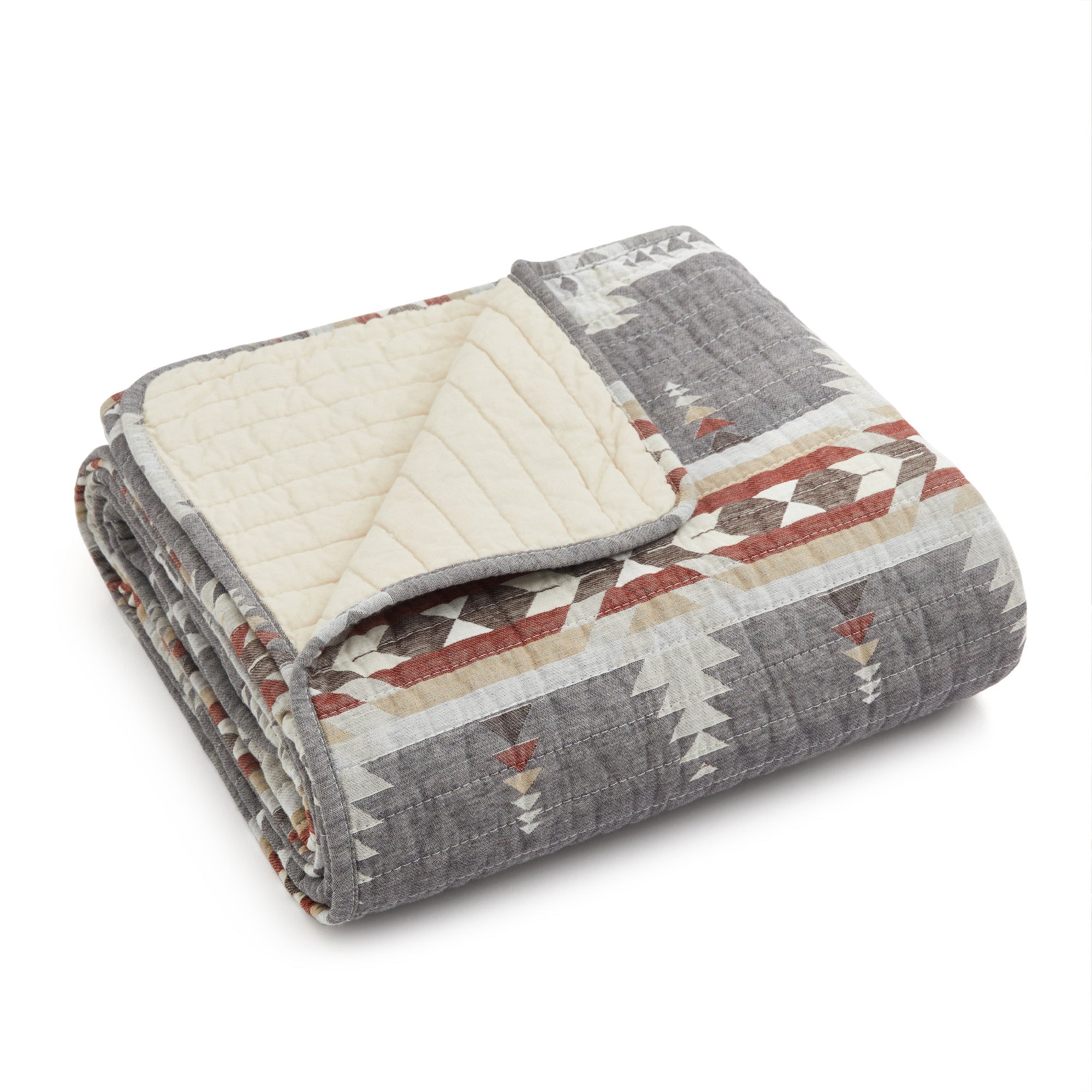 Cozy Corrales Quilted Throw Blanket - Soft & Warm Lightweight Bedspread for Couch, Sofa, Bed - Perfect for Winter Nights, Movie Time & Home Decor