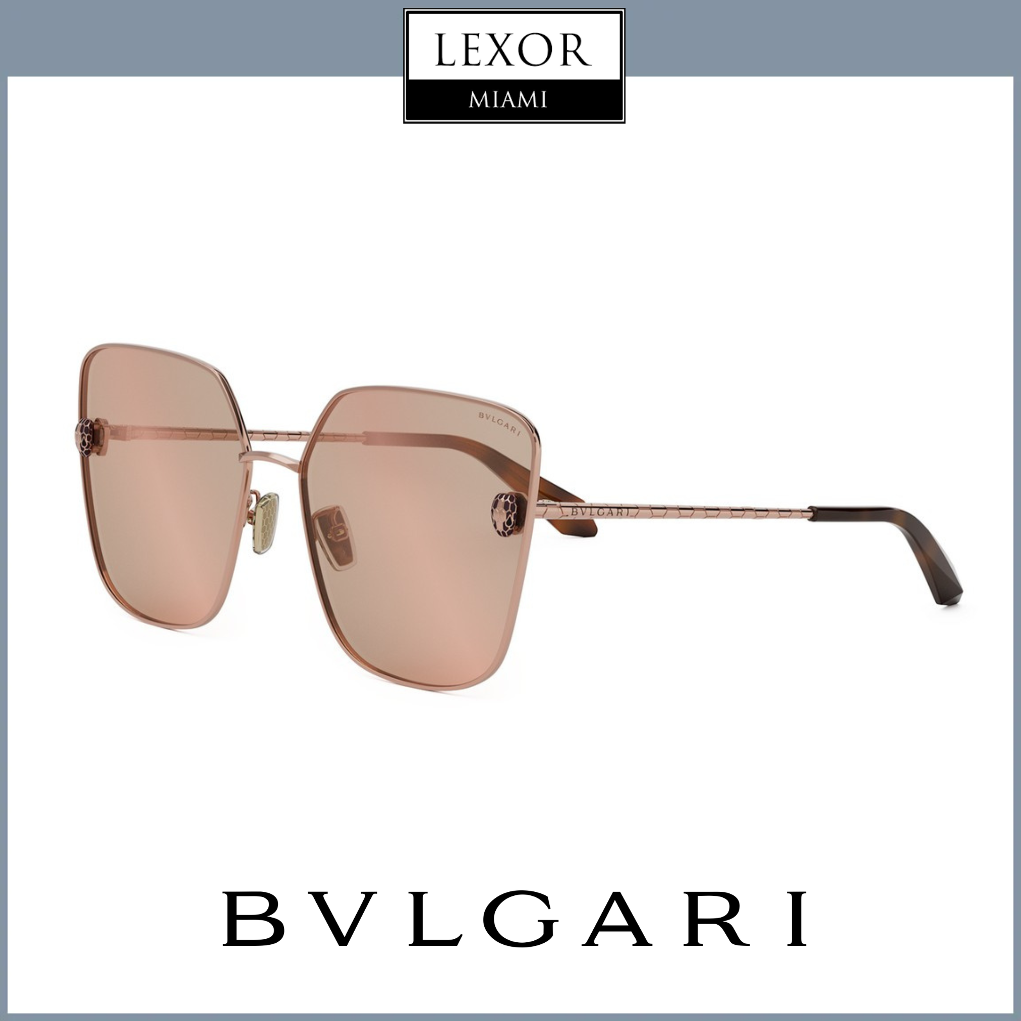 Bvlgari SERPENTI BV40009U 6228Z Luxury Sunglasses for Women - UV Protection Designer Shades - Perfect for Beach, Travel & Fashion Outfits