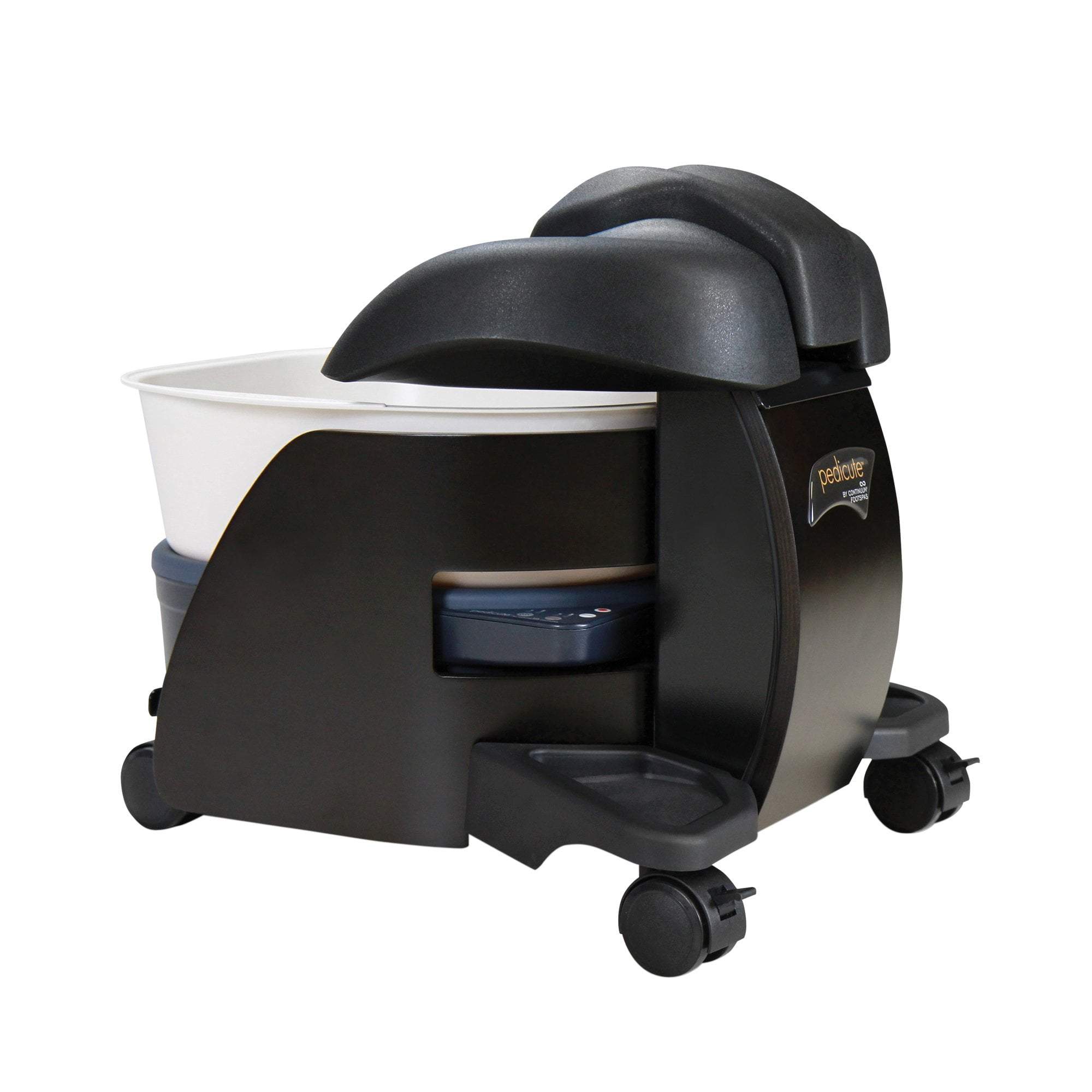 Continuum Pedicute Portable Pedi Spa - Electric Foot Spa Machine for Soft & Smooth Feet - Perfect for Home Pedicure, Relaxation & Foot Care