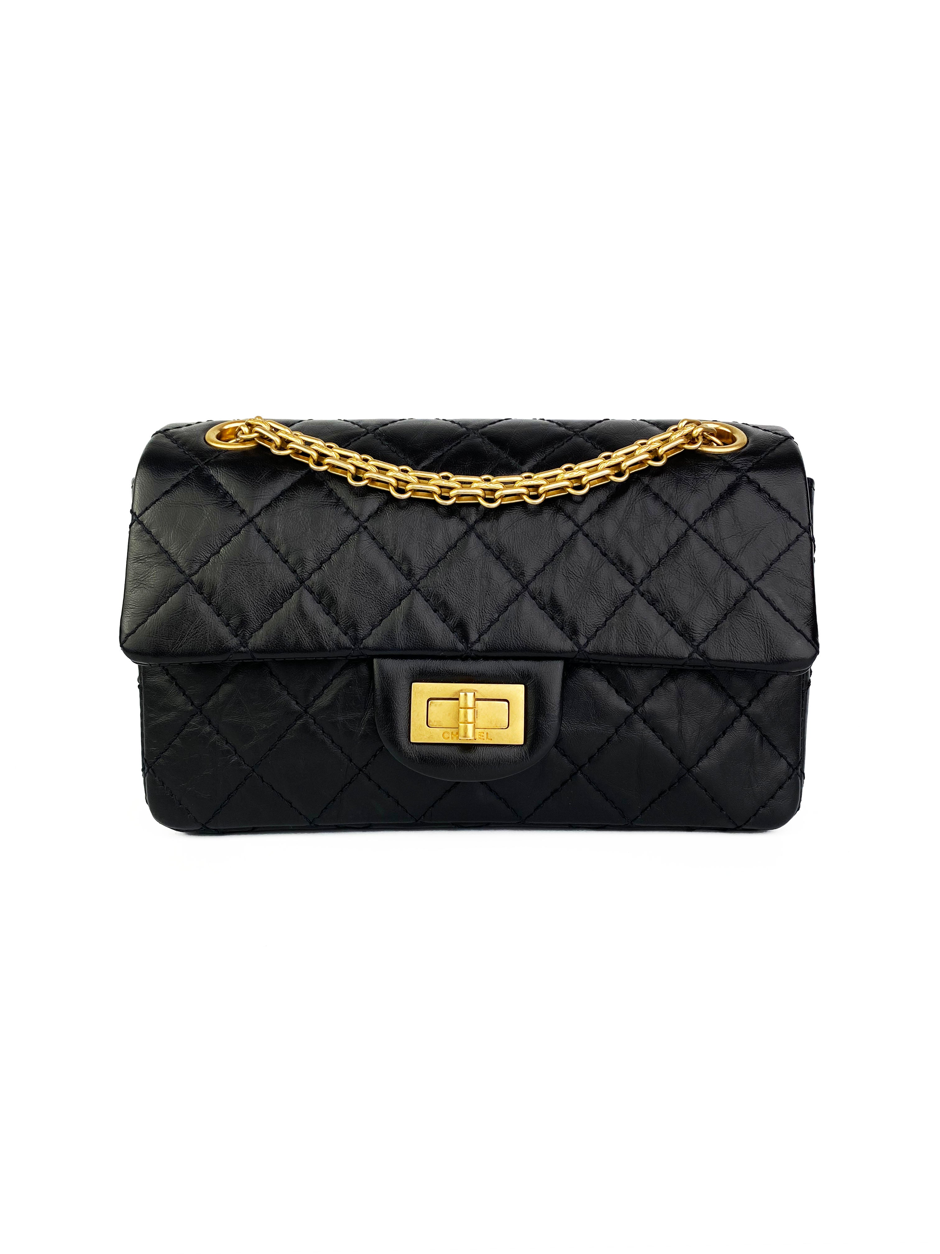 Chanel Mini 2.55 Flap Bag - Luxury Quilted Leather Crossbody Purse for Women | Perfect for Date Night, Parties & Everyday Elegance