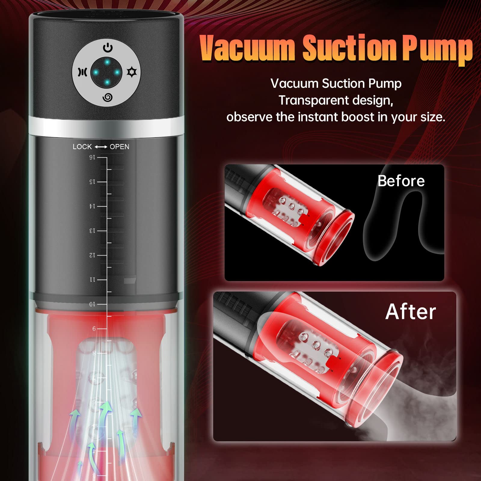 Premium Automatic Male Masturbator - 5 Rotation & 5 Suction Modes Electric Penis Pump - Rechargeable Adult Sex Toy for Men with Realistic Blowjob Simulation - Perfect for Solo Play, Couples Fun & Discreet Pleasure at Home
