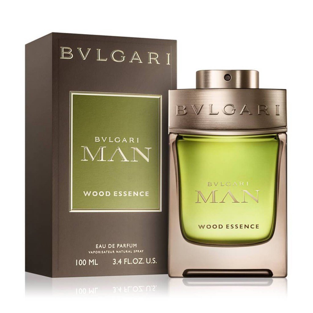 Bvlgari Man Wood Essence Eau de Parfum Spray for Men - Fresh Woody Fragrance for Day & Night Wear, Office & Date Nights