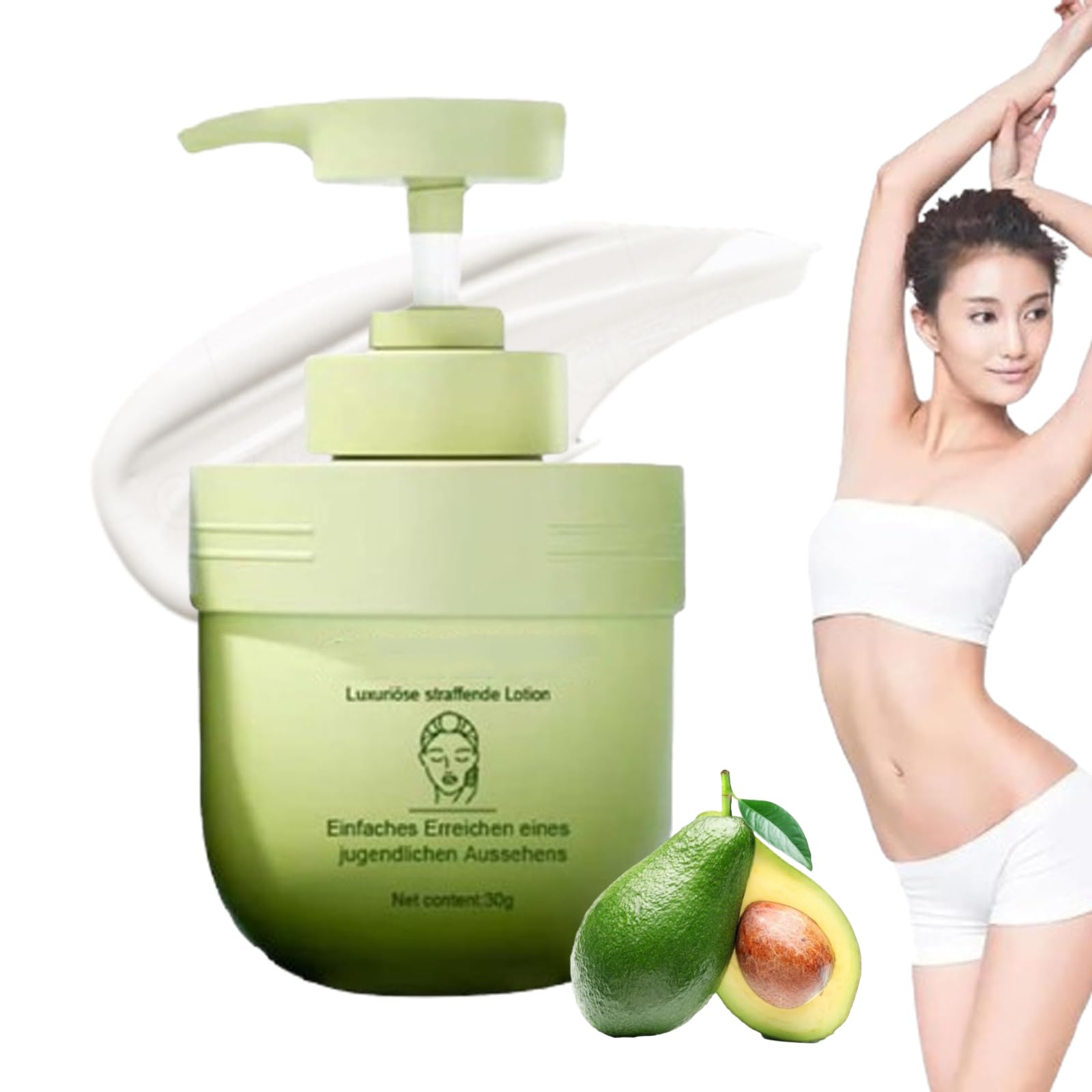 Premium Collagen Firming Body Cream - Tighten & Moisturize Skin for All Skin Types | Anti-Aging & Skin Elasticity Booster | Perfect for Daily Skincare & Nighttime Routine