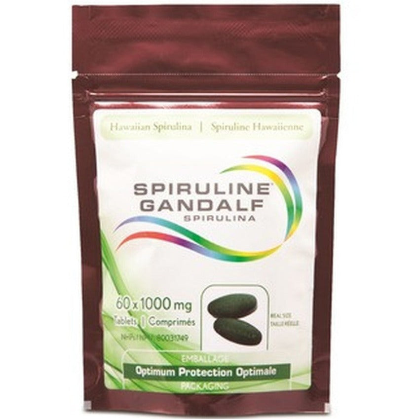 Organic Spirulina Tablets 120 Count - Premium Superfood Supplement for Energy & Detox - Ideal for Daily Wellness, Immune Support & Vegan Diets