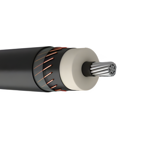 1 AWG 19 Strand Aluminum Primary UD Cable 14 AWG Full Neutral TR XLPE/PVC MV 90 100% 90 Mil 5 kV - Ideal for Underground Power Distribution, Industrial Wiring, and Electrical Infrastructure Projects
