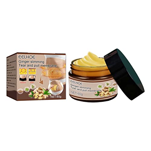 Body Sculpting Ginger Slimming Film - Fat Burning Ginger Paste for Thigh & Stomach, Cold & Heat Therapy, Skin Tightening & Care - Perfect for Post-Workout Recovery & Spa Treatments
