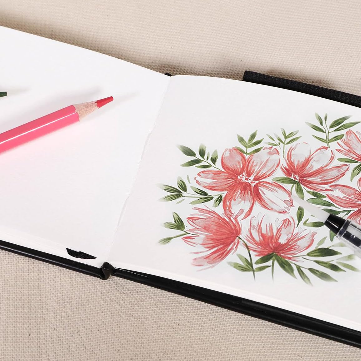 Professional Art Premium Watercolor Paper Pad - 5.37