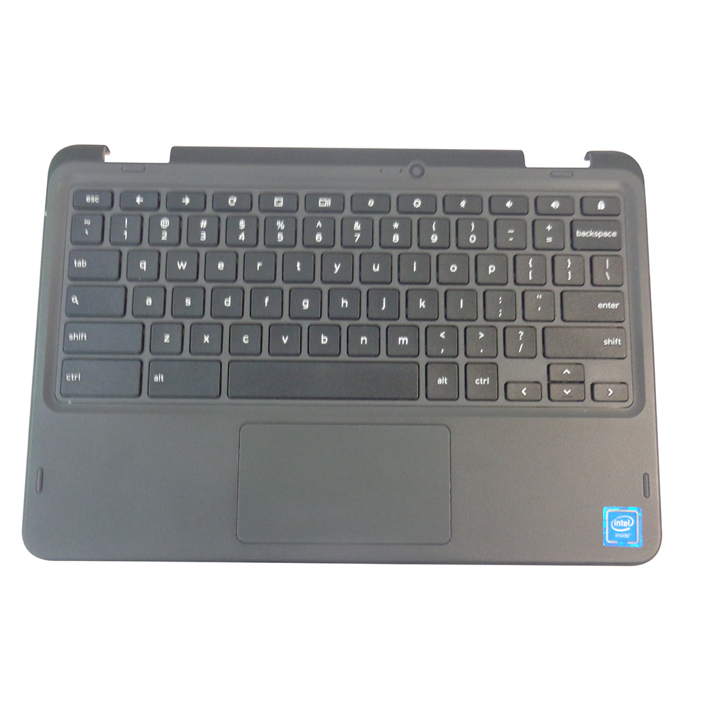 Dell Chromebook 5190 2-in-1 Laptop Palm Rest with US Keyboard (Model 2W44K) - Includes Webcam Hole - Perfect for School, Work & Remote Learning