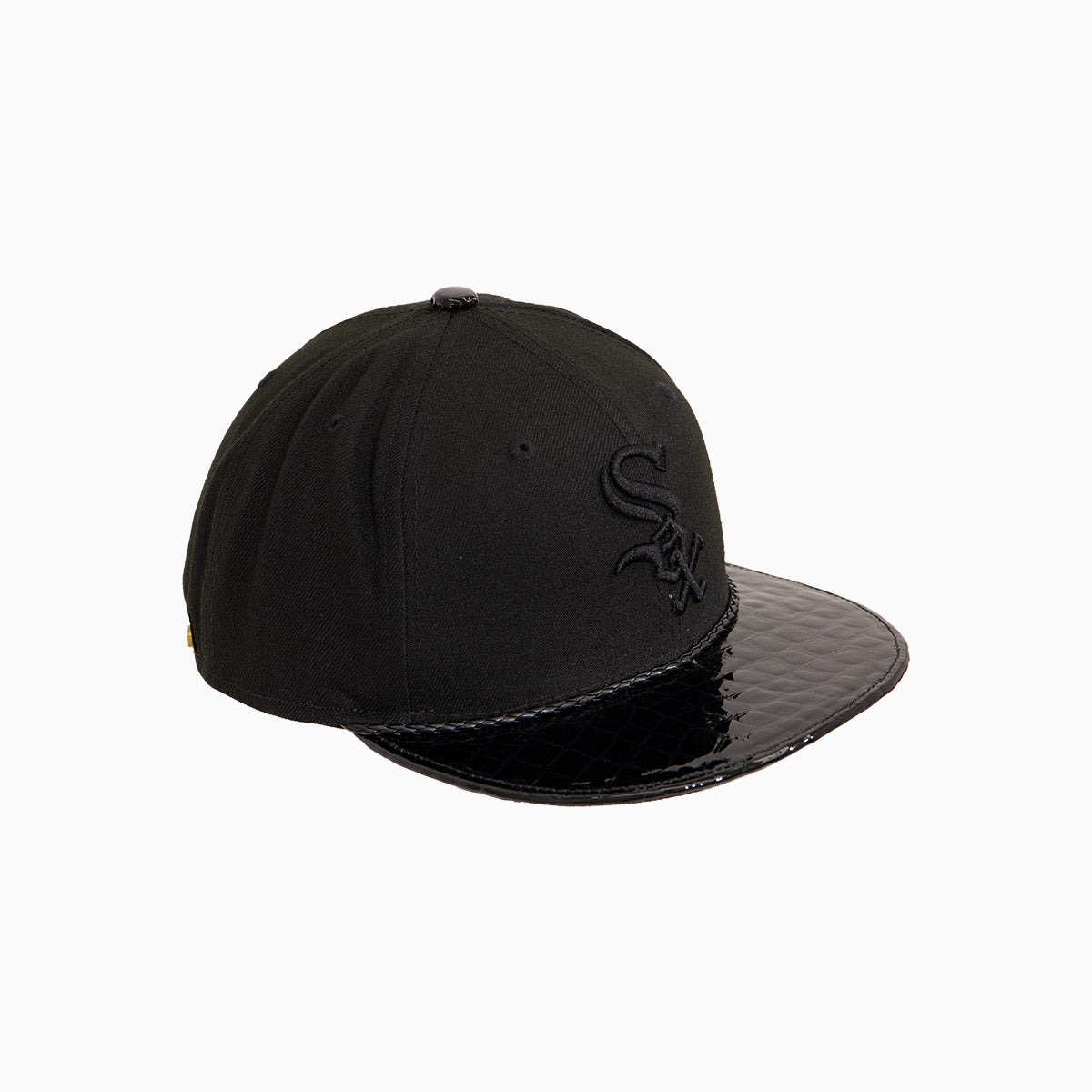 Breyer's Buck 50 Chicago White Sox Baseball Cap with Genuine Leather Visor - Perfect for Baseball Games, Sports Events & Streetwear Fashion