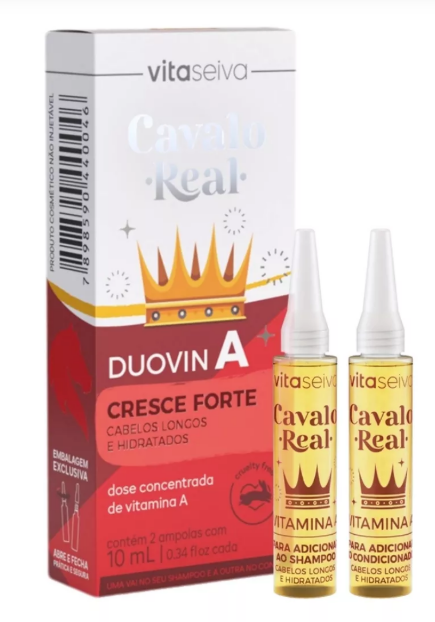 Ampola Duovin Hair Growth Serum - 20ml with Vita Seiva for Strong & Healthy Hair | Promotes Faster Growth & Reduces Breakage | Perfect for Daily Hair Care Routine & Scalp Treatment