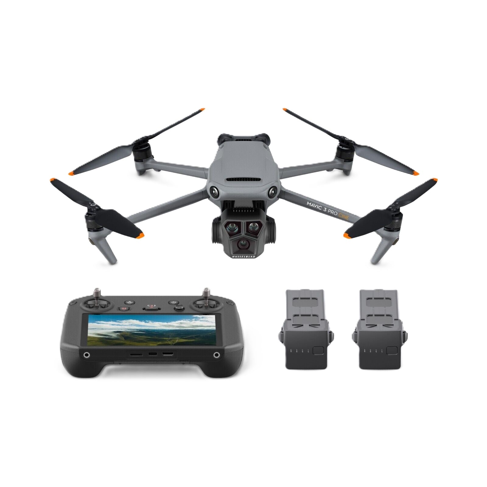 DJI Mavic 3 Pro Fly More Combo with DJI RC Pro - Professional 4K Drone with Triple Camera, 5.1K Video, 46 Min Flight Time - Perfect for Aerial Photography, Videography & Travel Adventures