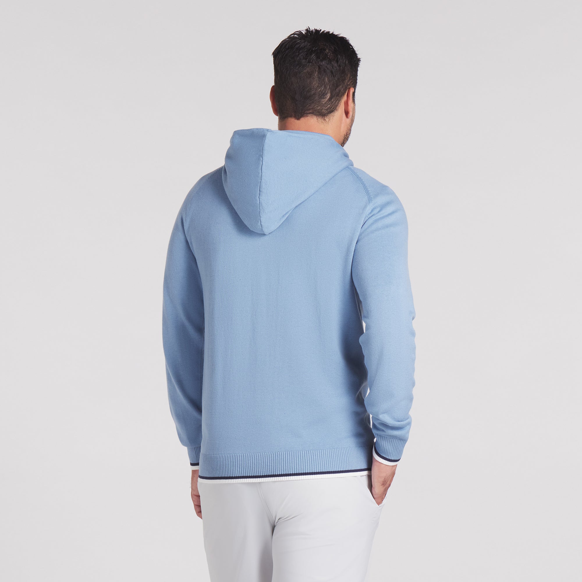 AP Knit Golf Hoodie for Men - Lightweight & Breathable Pullover - Perfect for Golfing, Running & Outdoor Activities