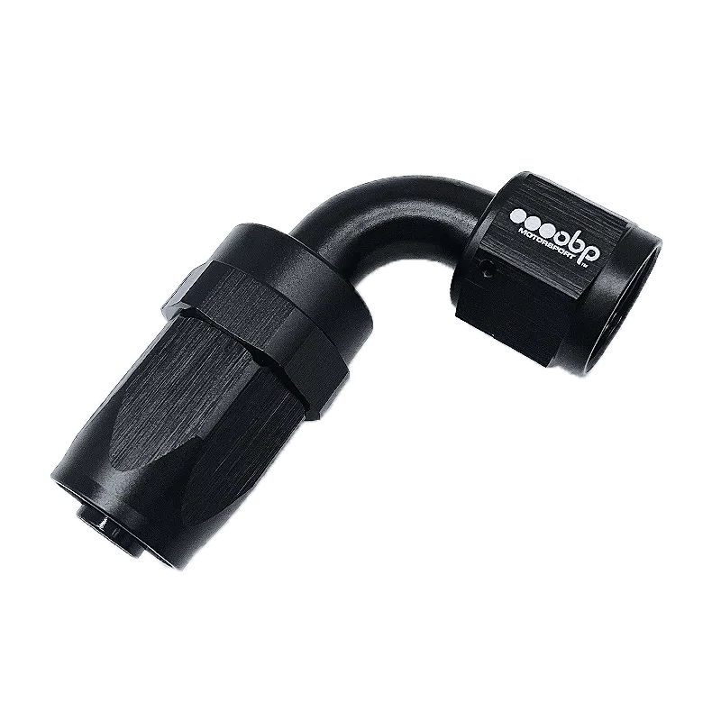 90 Degree CPE Hose End Fitting - AN 12 Black | Heavy-Duty Hydraulic Connector for Industrial & Agricultural Equipment | Perfect for Tractors, Irrigation Systems & Fluid Transfer Applications