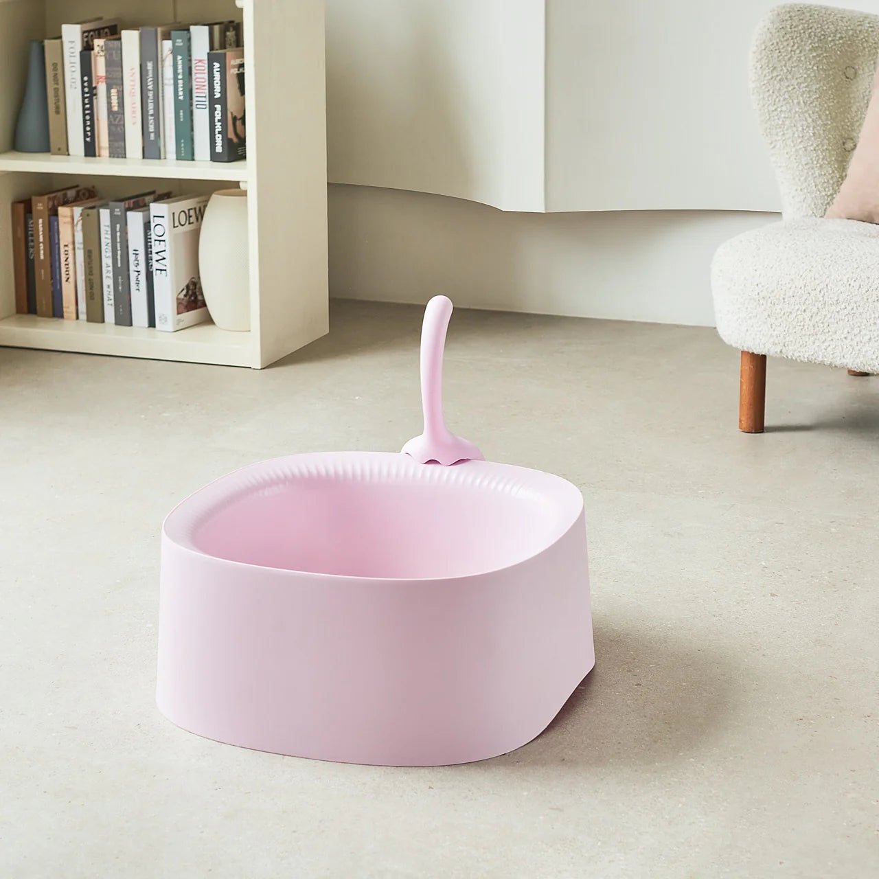 Macaron XL Cat Litter Box with High Walls & Scoop - Extra Large Covered Litter Box for Odor Control - Perfect for Large Cats & Multi-Cat Households