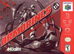 Armorines Project SWARM - Complete in Box (CIB) - Nintendo 64 N64 Game - Retro Gaming Collectible - Perfect for Classic Console Enthusiasts and Video Game Collectors