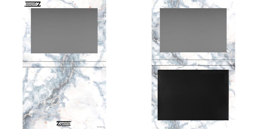 Custom Extra Large Z Palette - Magnetic Makeup Palette for Eyeshadows & Blush - Perfect for Professional Artists & Travel