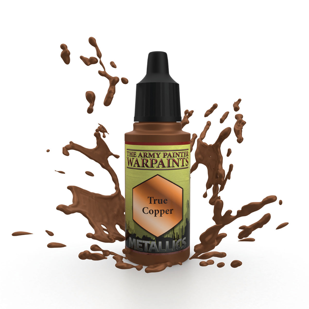 Warpaints Metallics True Copper Metallic Paint - Premium Quality for DIY Crafts, Model Painting & Cosplay Makeup - Perfect for Artists, Hobbyists & Halloween Costumes