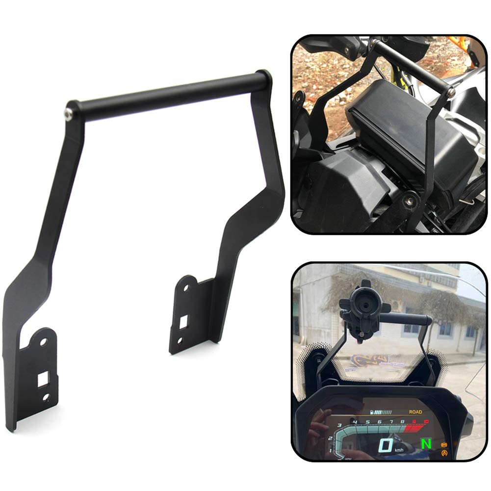 EasyGo Universal Motorcycle Phone Mount Holder for BMW F750GS F850GS (2018-2020) - GPS & Smartphone Bracket for Adventure Riding, Commuting & Navigation