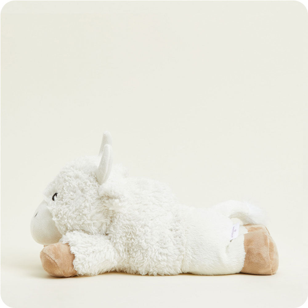 Original Buffalo Warmies Plush Stuffed Animal - Microwaveable Heating Pad for Kids & Adults - Perfect for Relaxation, Stress Relief & Comfort at Home or Travel
